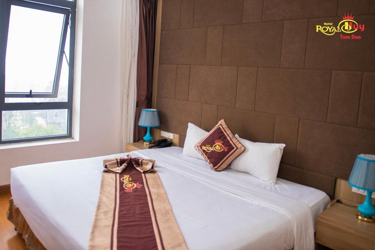 Royal Huy Hotel Tam Ðảo Exterior foto