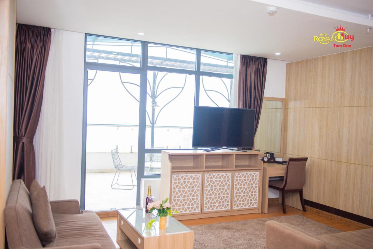 Royal Huy Hotel Tam Ðảo Exterior foto
